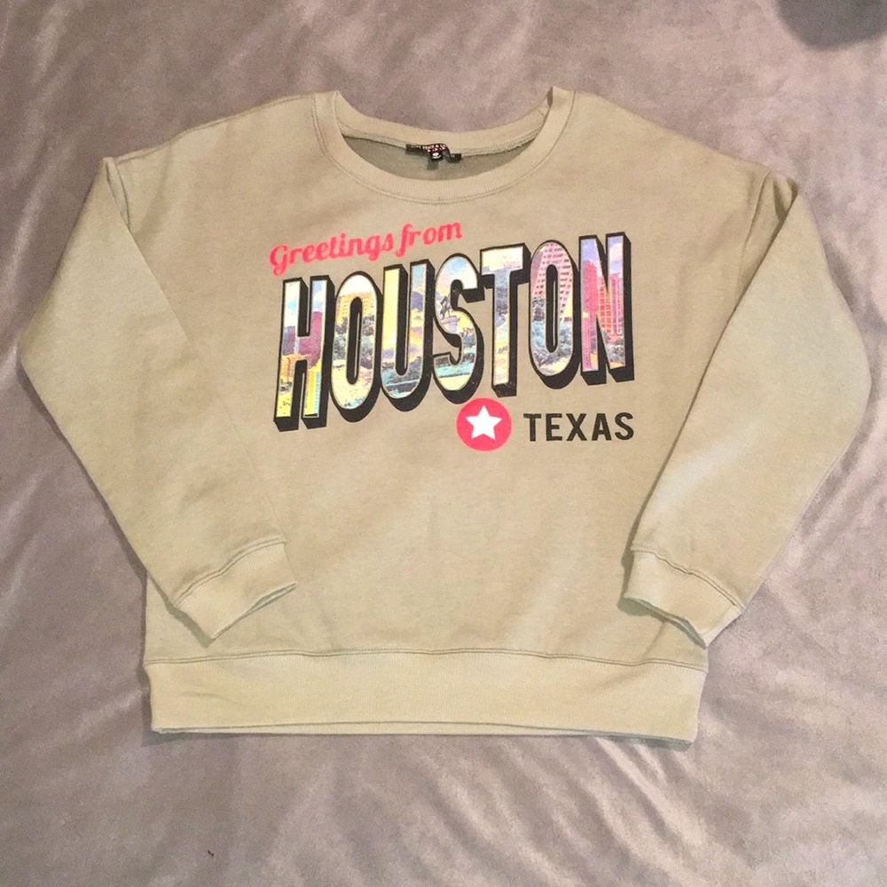 EUC Love Peace & Lazy Days Sweat Shirt
